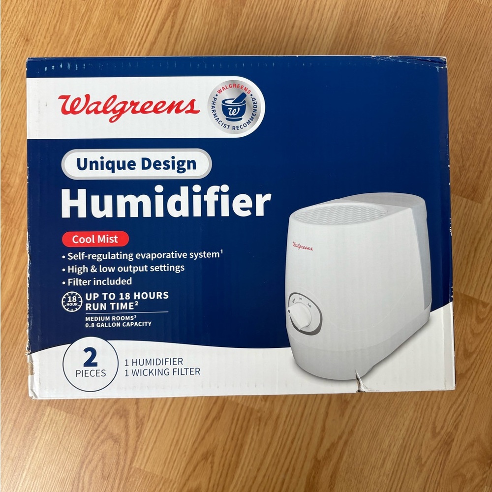 Walgreens Cool Mist Humidifier